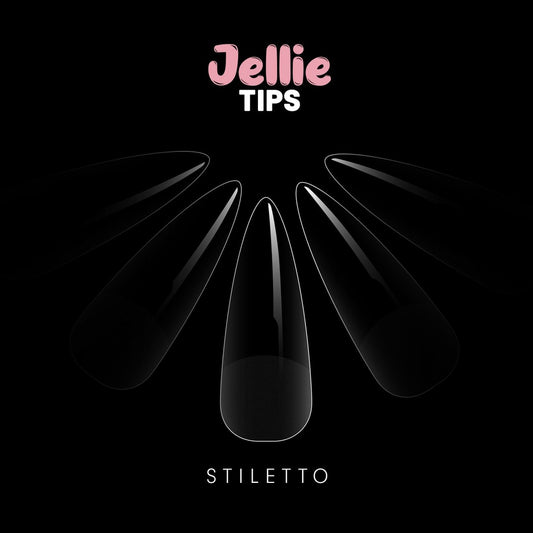 Jellie nail tips stiletto long 0-11