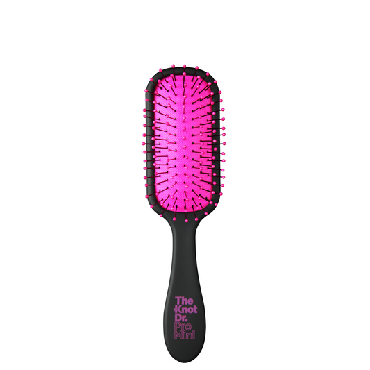 The Knot Dr. Purple Pro Mini Hairbrush