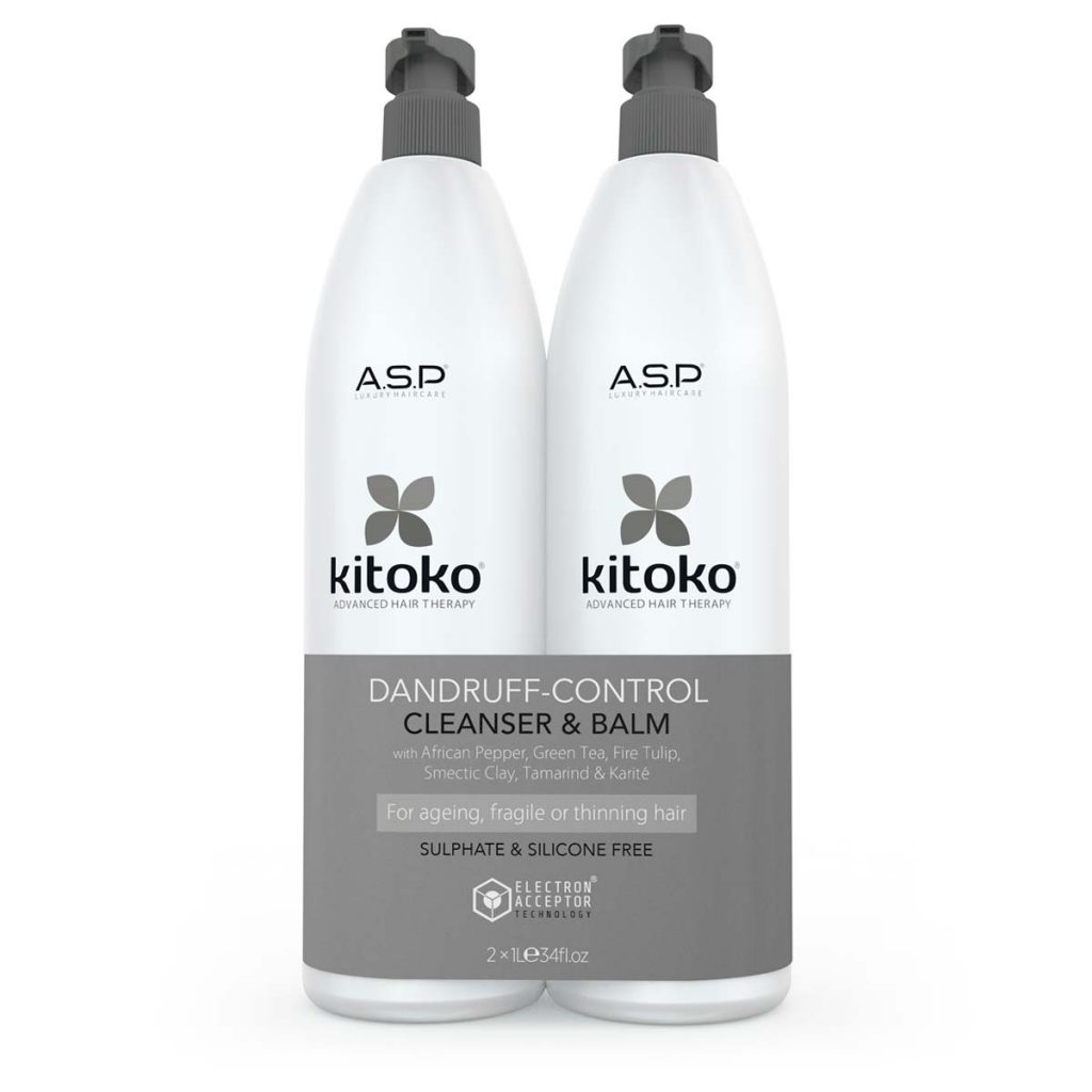 Kitoko Dandruff Control Cleanser & Balm Duo