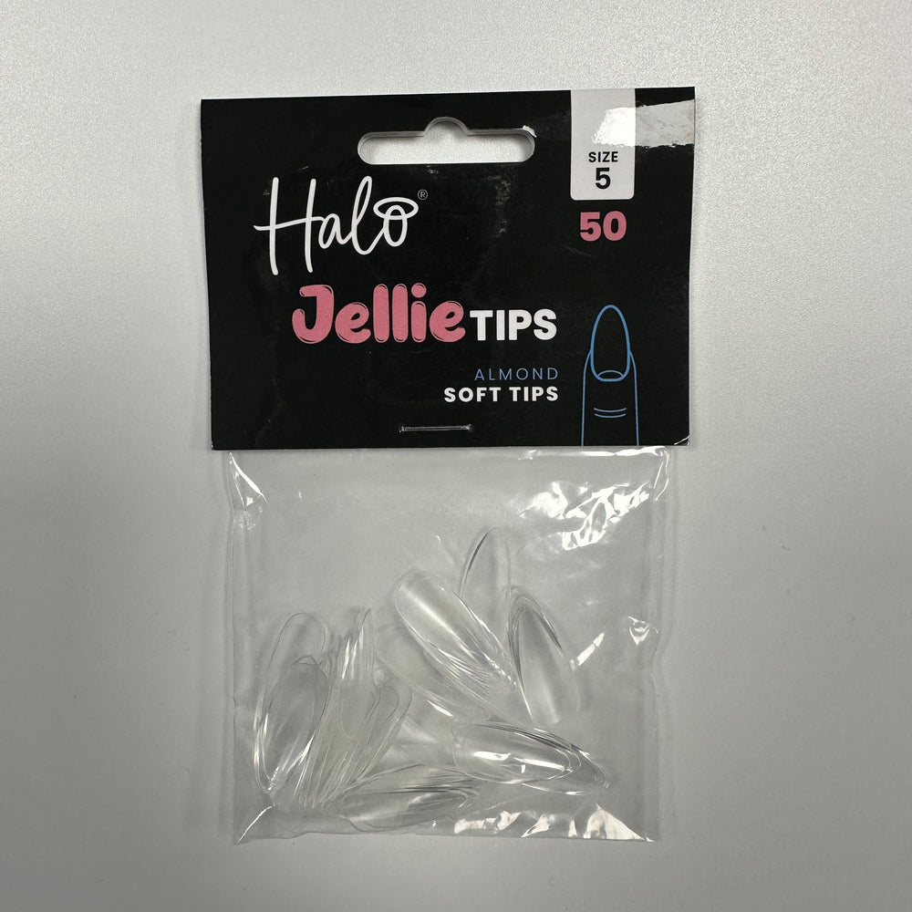 Halo Jelly Nail Tips Almond