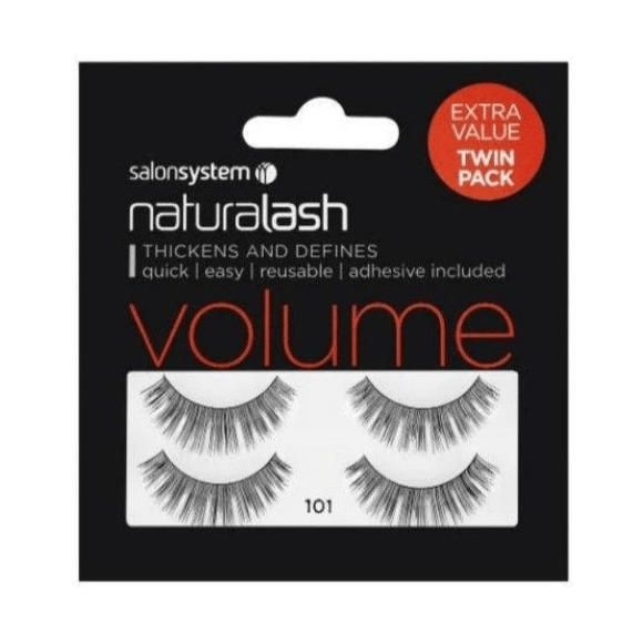 SalonSystem Extra Value Volume 101 Lashes Twin Pack