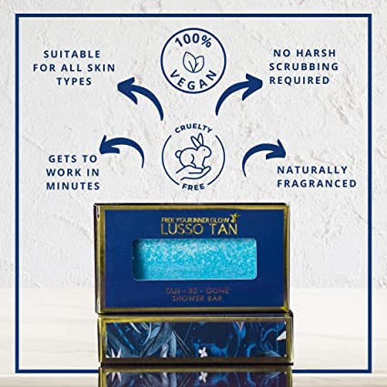 Lusso Tan Be Gone Shower Bar - Winter Nights (D)