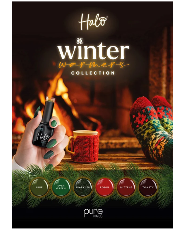 Halo Gel Polish Winter Warmers A2 Poster