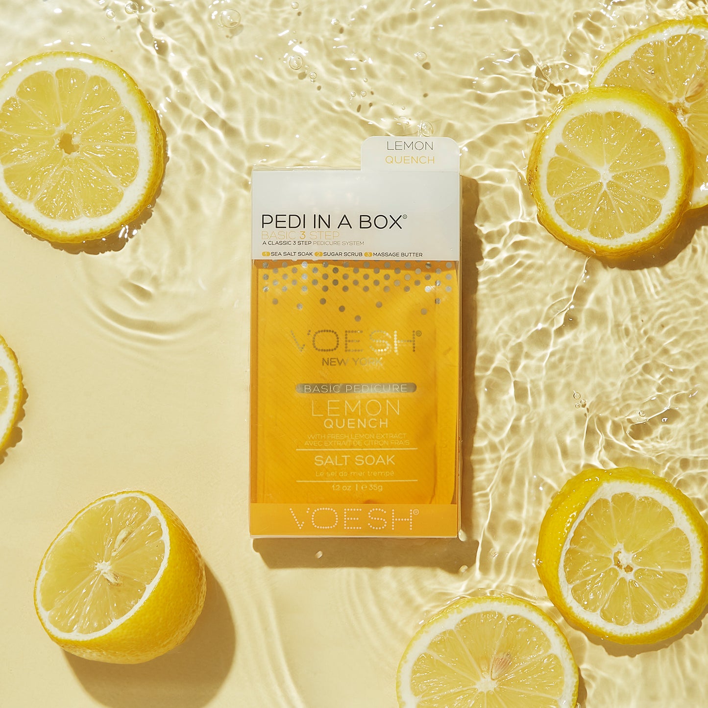 Pedi in a Box (Waterless 3 Step) Lemon