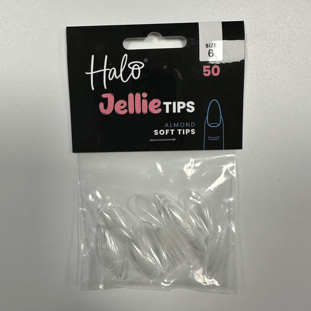 Halo Jelly Nail Tips Almond