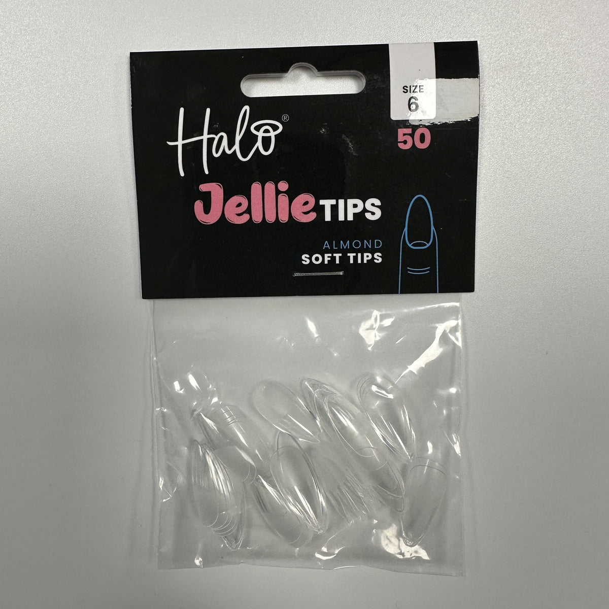 Halo Jelly Nail Tips Almond