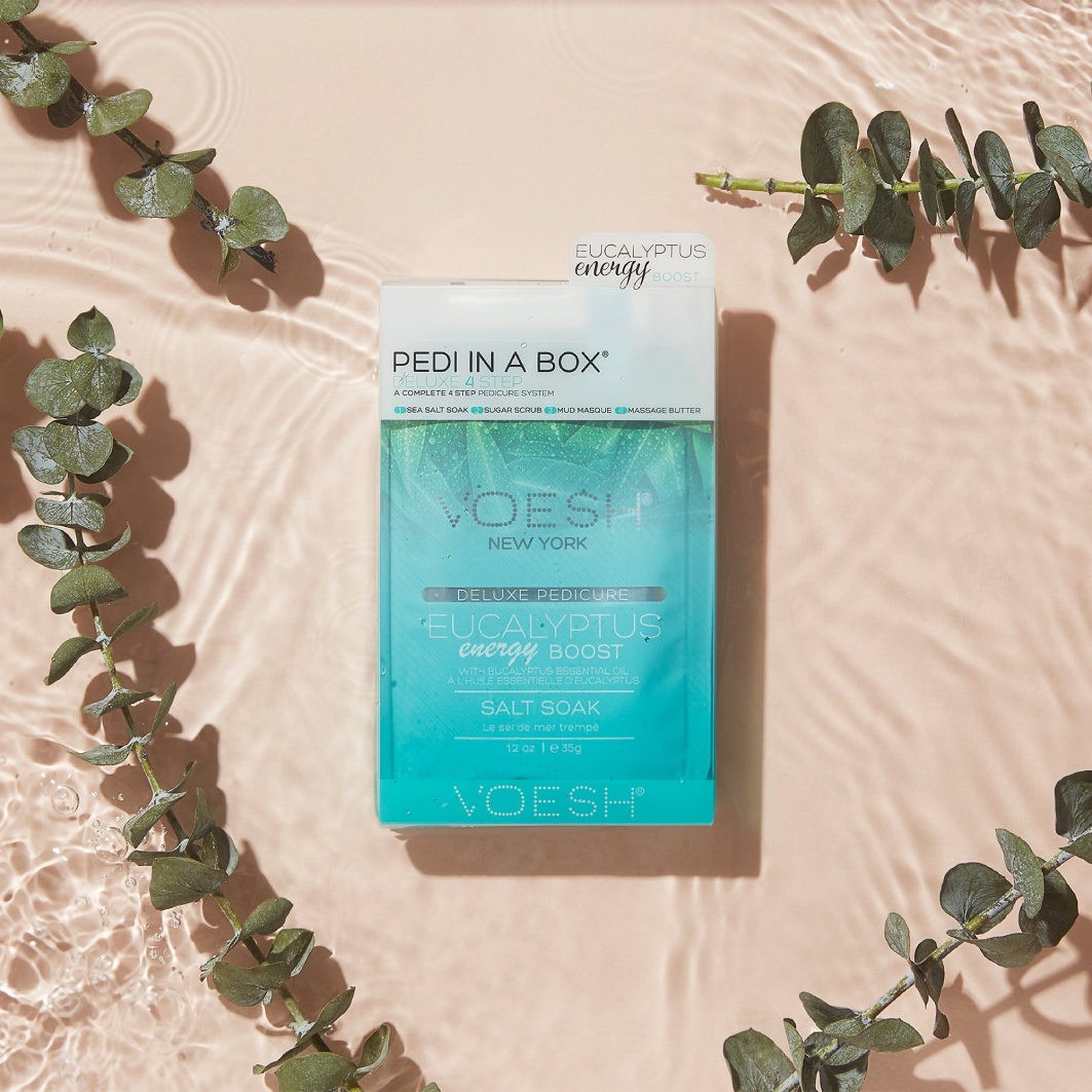 Pedi in a Box (4 Step) Eucalyptus Energy Boost