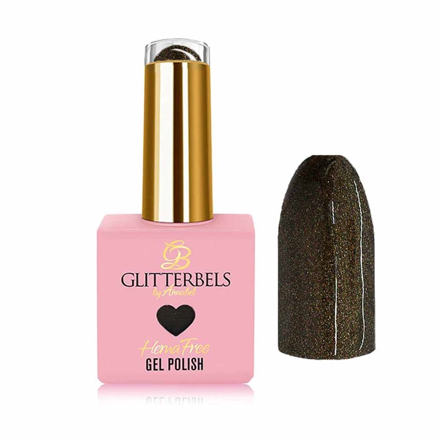 Glitterbels Hemma Free Gel Polish - Chocolate Brownies