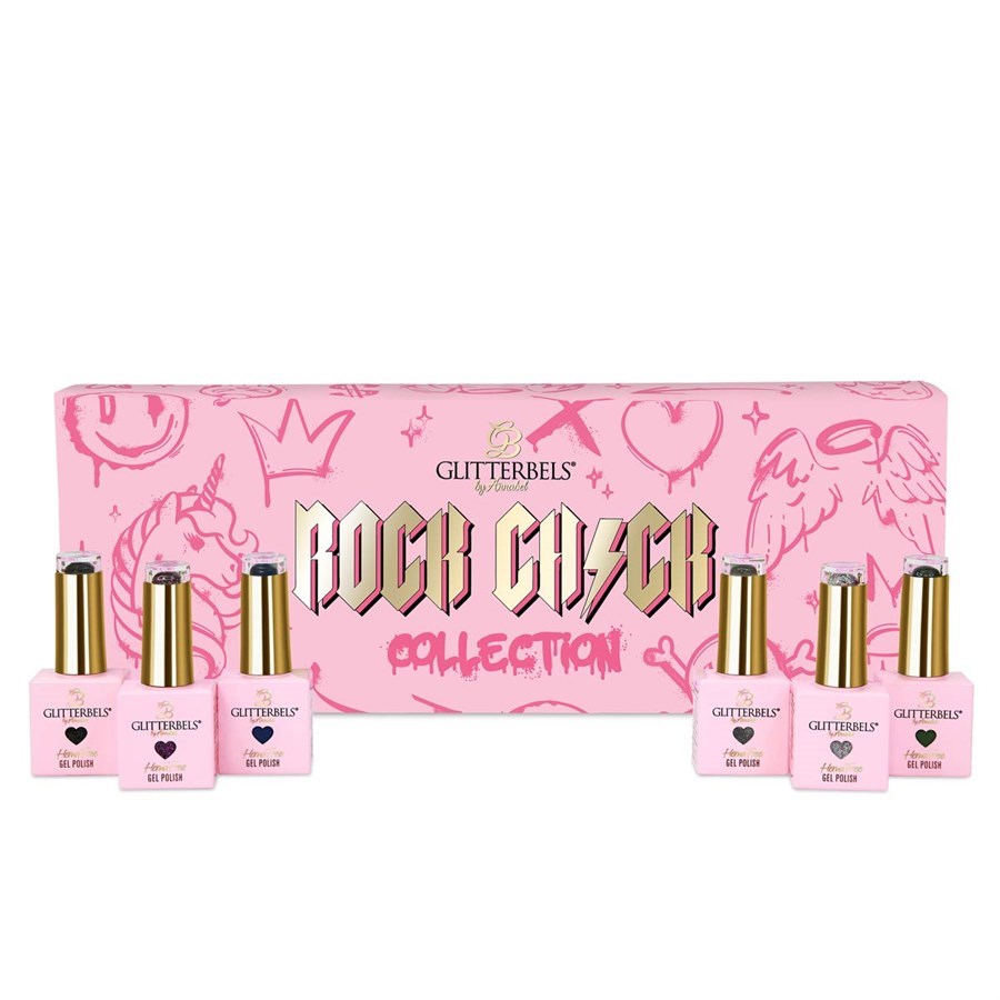 Glitterbels Hema Free Gel Polish - Rock Chick Collection