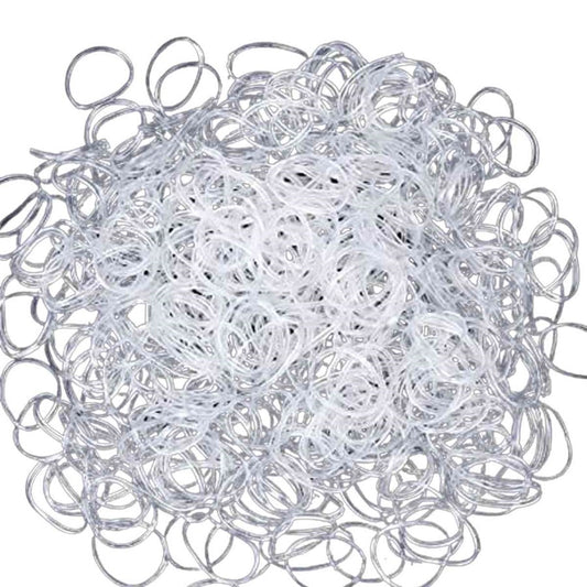 HG Clear plastic bands 500