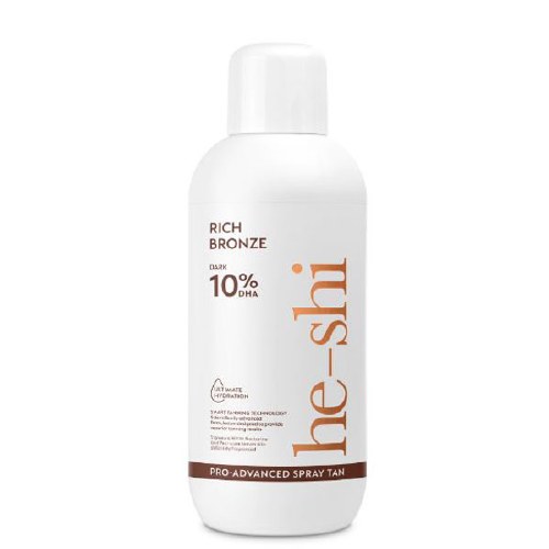 He-shi Rich Bronze (Dark) 10% Spray Tan 1L