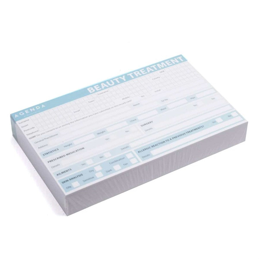 Beauty Treatment Cards