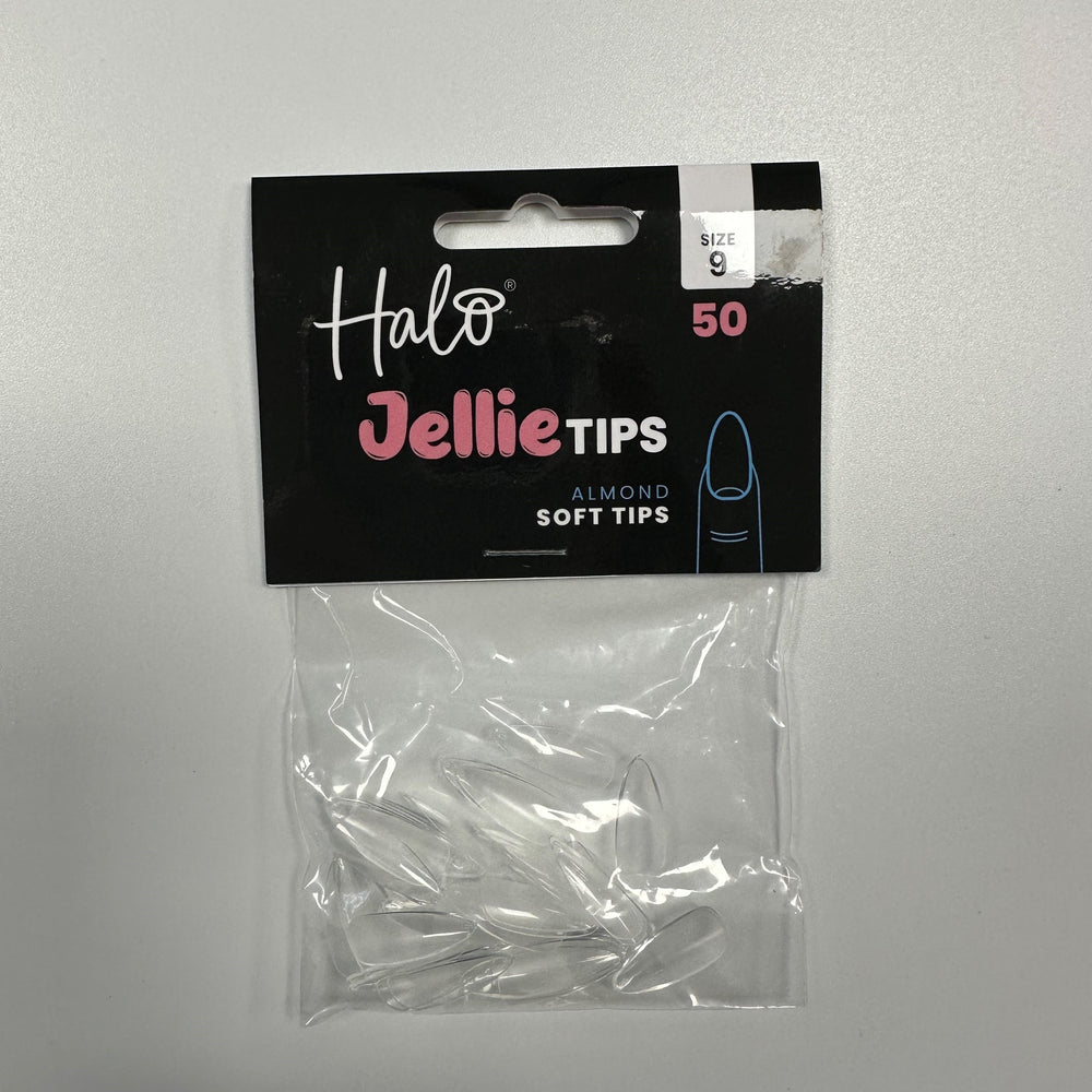 Halo Jelly Nail Tips Almond