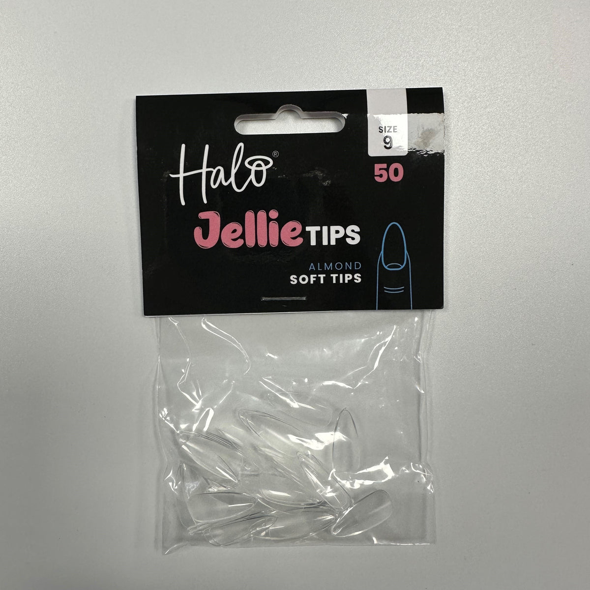 Halo Jelly Nail Tips Almond