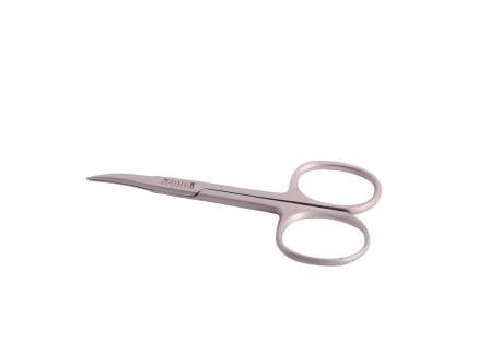 Curved cuticle scissors