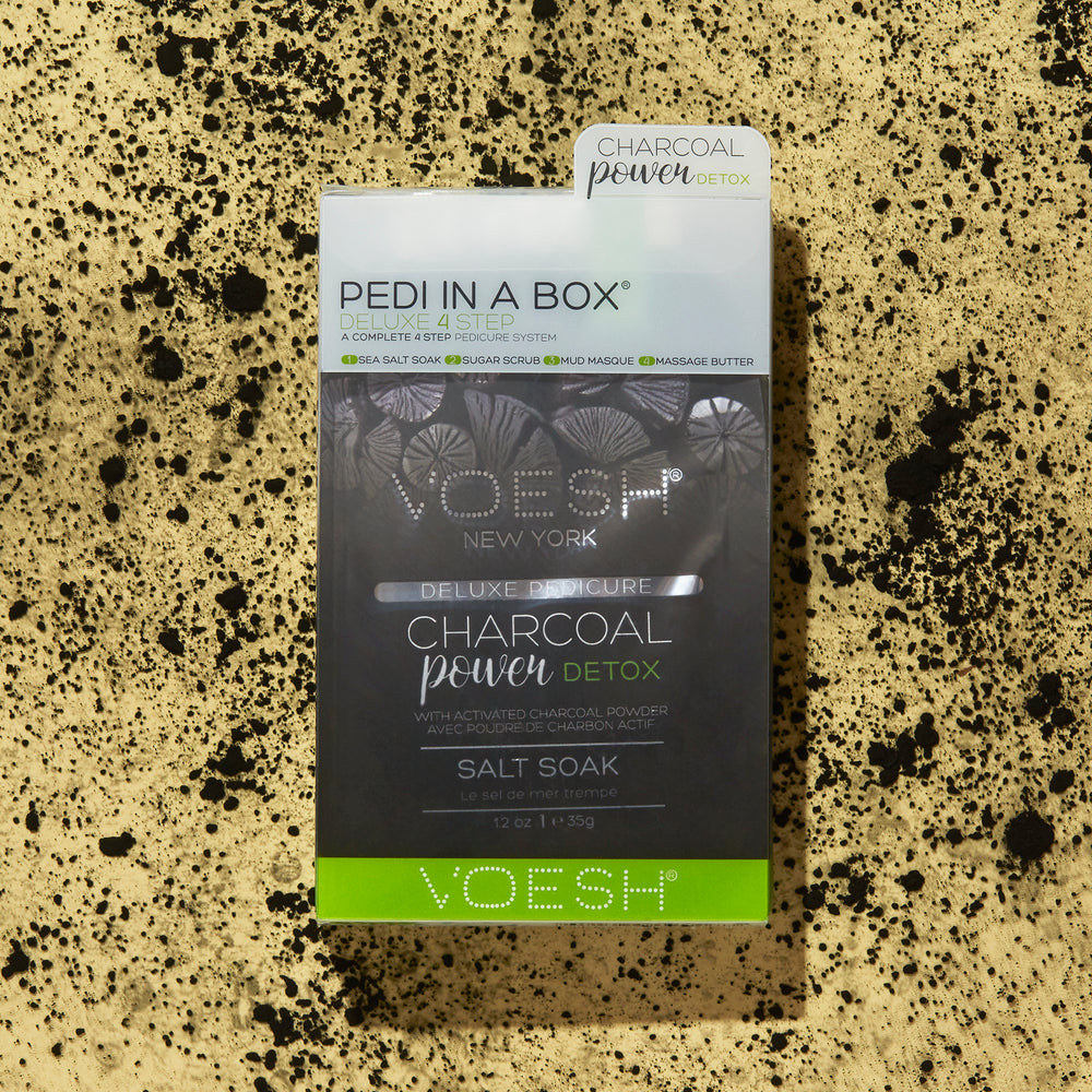 Pedi in a Box (4 Step) Charcoal Power Detox
