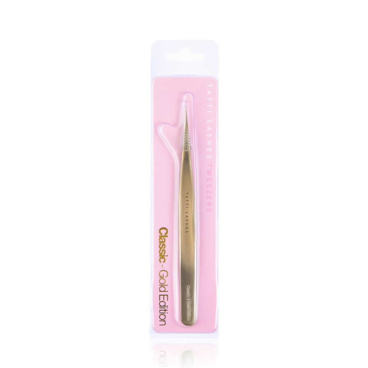 Tatti Lashes Classic Tweezers Gold Edition