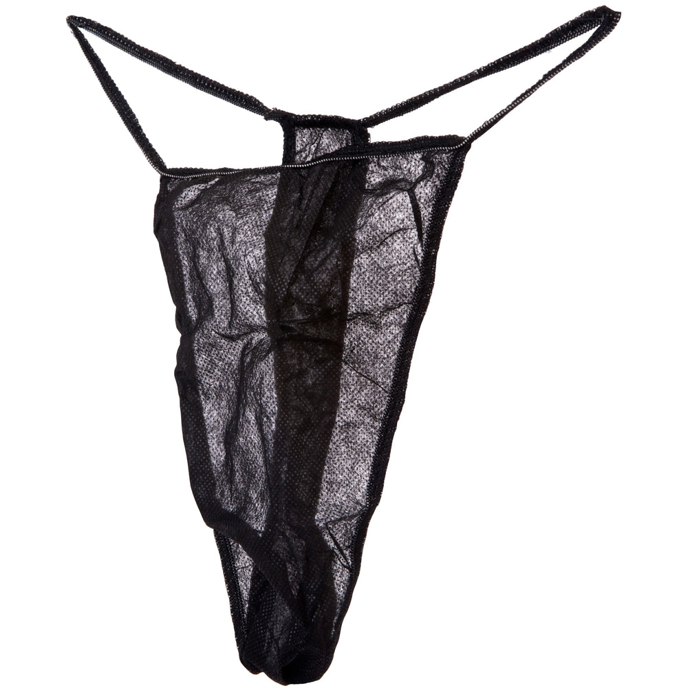 SS G string black 50 pk