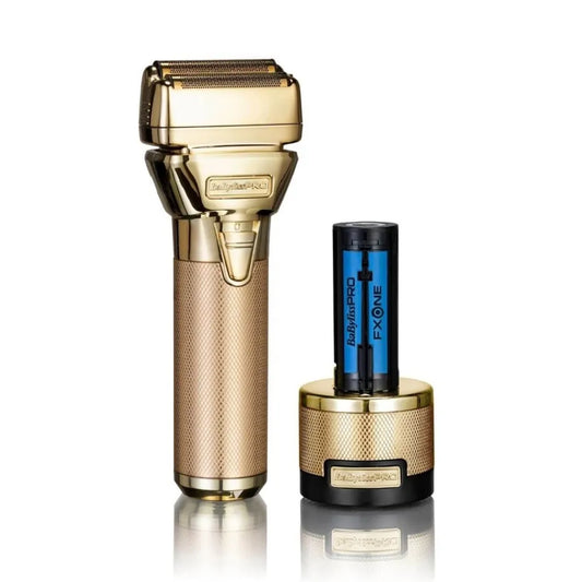 BaByliss PRO FXONE Metal Double Foil Shaver Gold