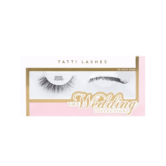 Tatti Lashes Bride Squad Wedding Lashes