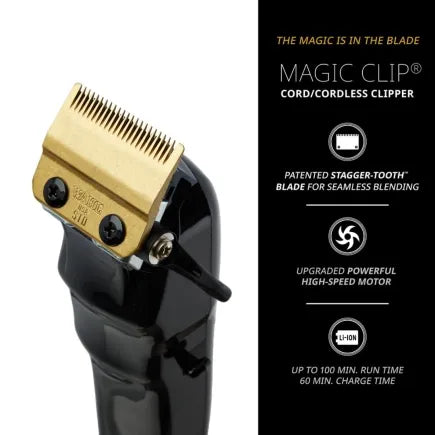 Wahl Cordless Magic Clip Black 5 Star