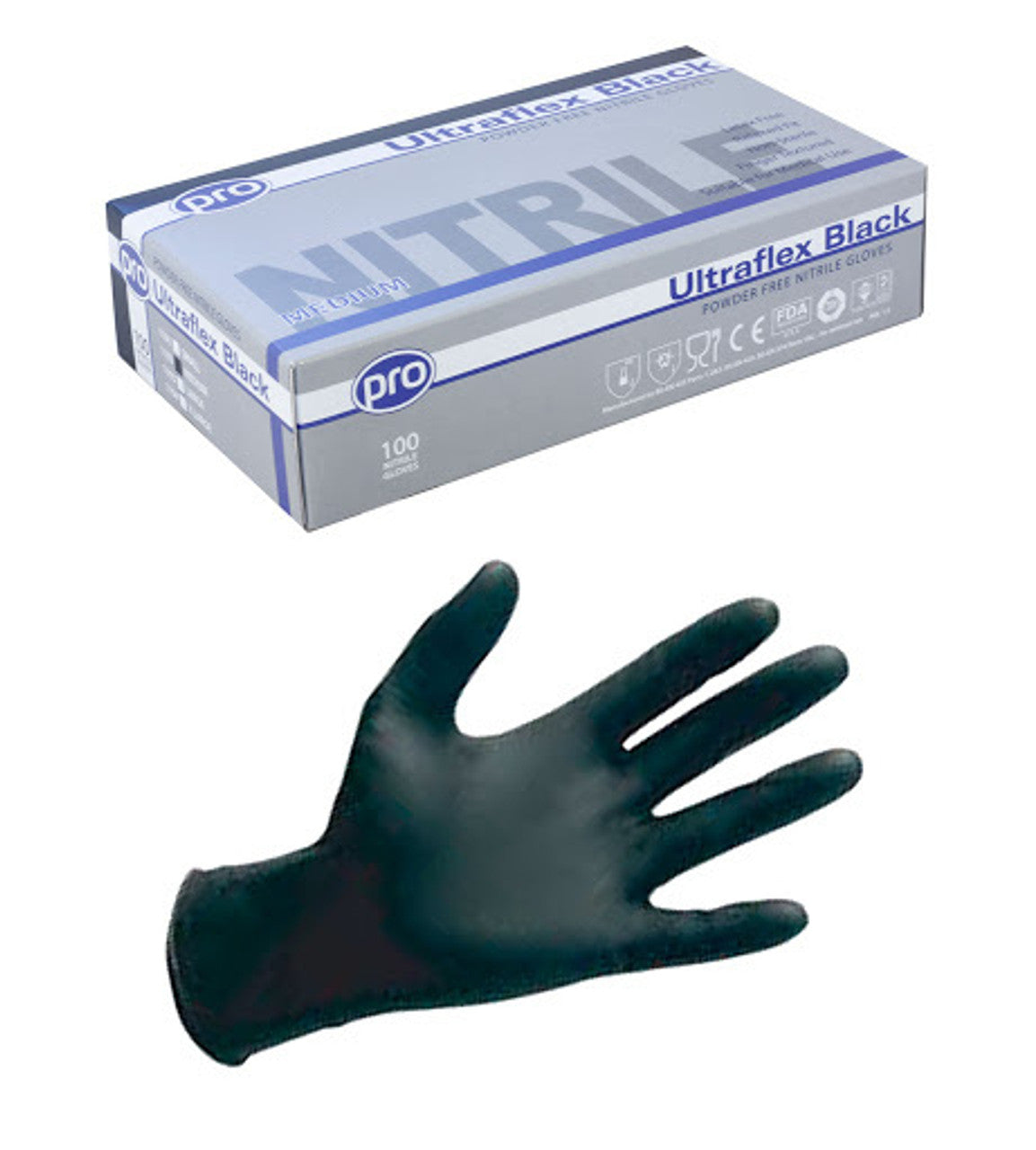Nitrile black large