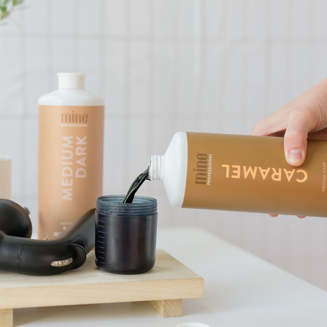 MineTan Caramel Tan Pro Spray Tan Mist 1L