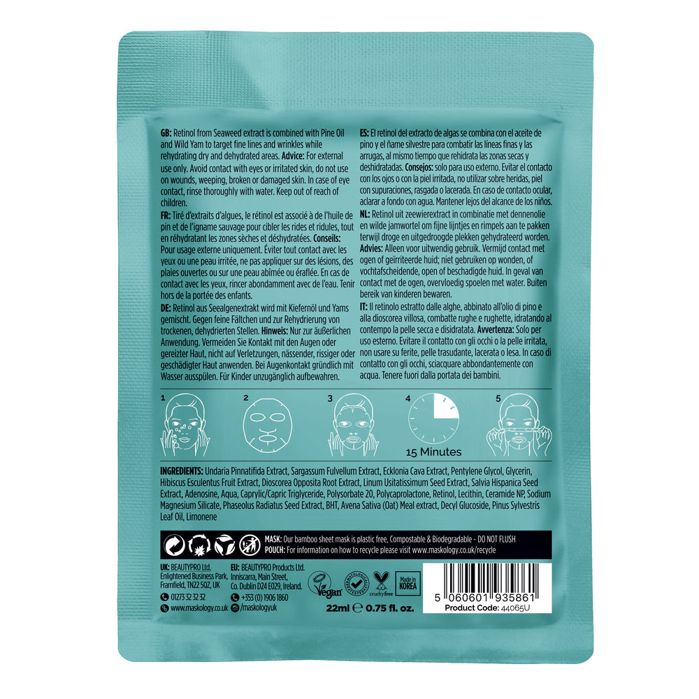 RETINOL Professional Face Sheet Mask