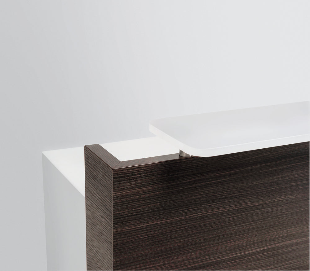 Olymp reception desk corner