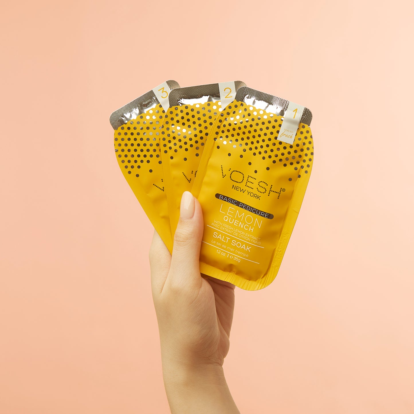 Pedi in a Box (Waterless 3 Step) Lemon