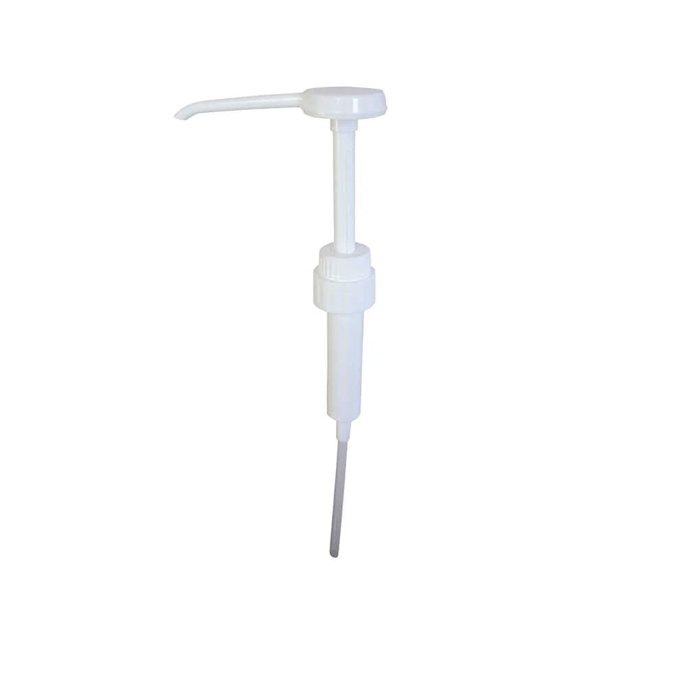 5L White Shampoo Pump