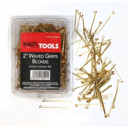 blonde wavy grips 620pcs