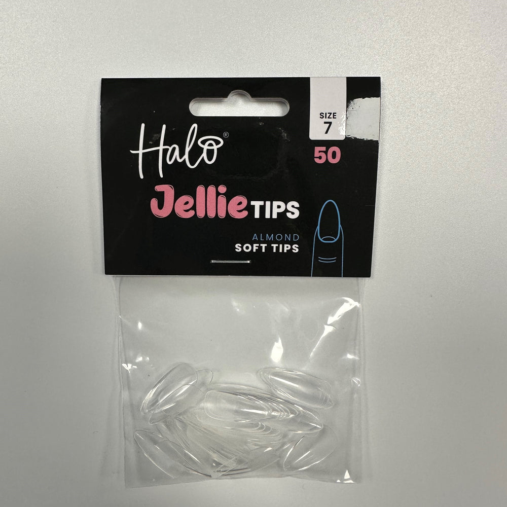 Halo Jelly Nail Tips Almond