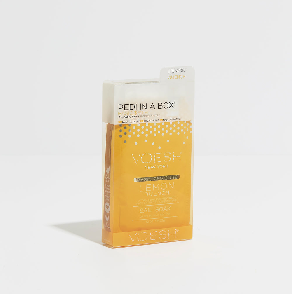 Pedi in a Box (Waterless 3 Step) Lemon