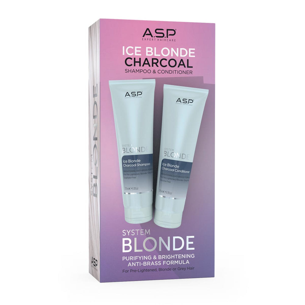 ASP System Blonde Ice Blonde Charcoal Duo Kit Box
