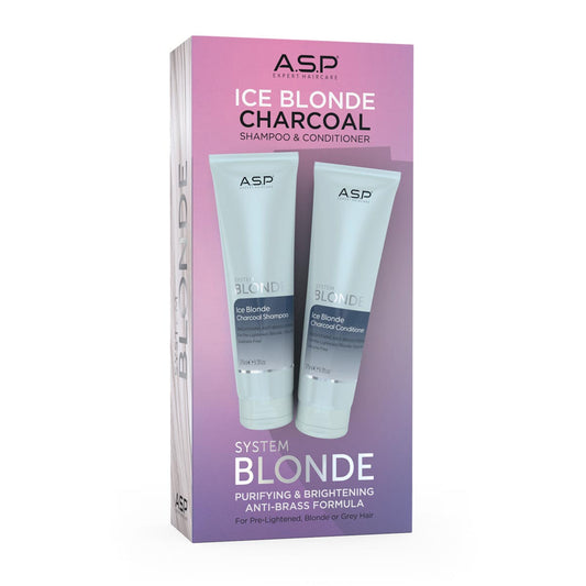 ASP System Blonde Ice Blonde Charcoal Duo Kit Box