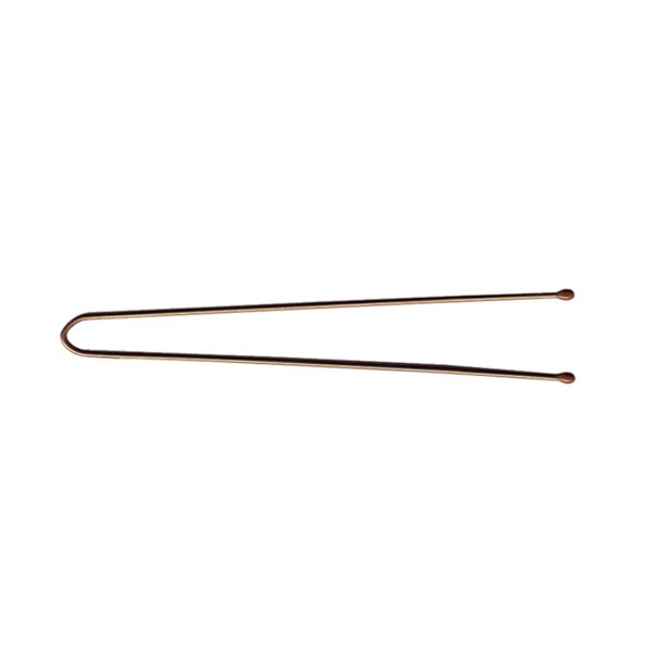 Hairpins 2.5 Brown Heavy Plain