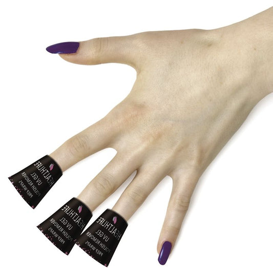 Pre-soaked nail wipes
