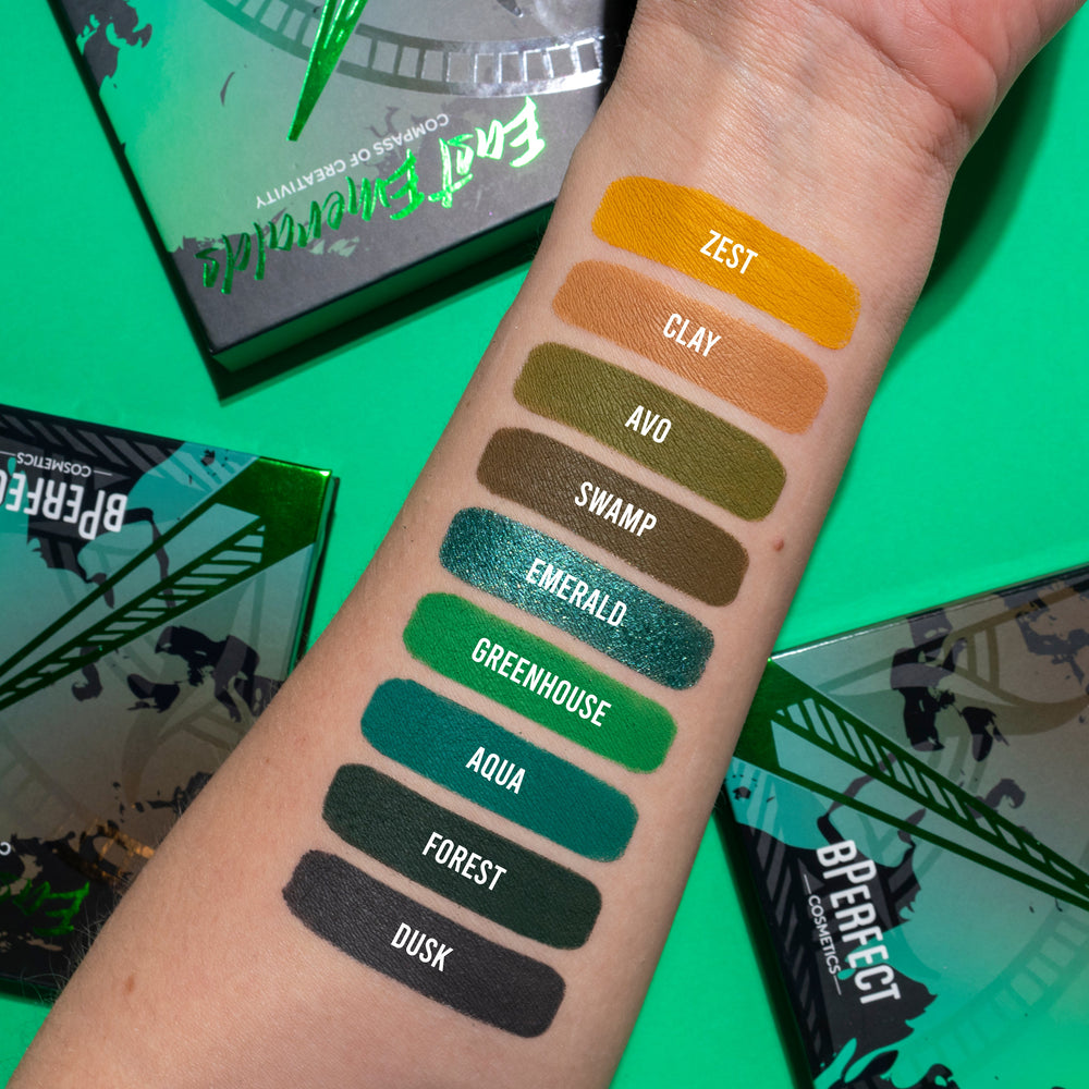 Compass of Creativity East Emeralds Palette