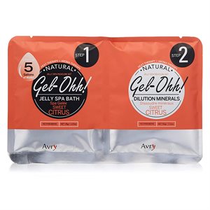 Gel Ohh Jelly Spa Pedi Bath Sweet Citrus