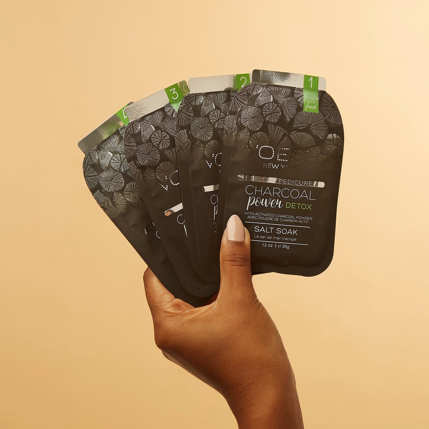 Pedi in a Box (4 Step) Charcoal Power Detox