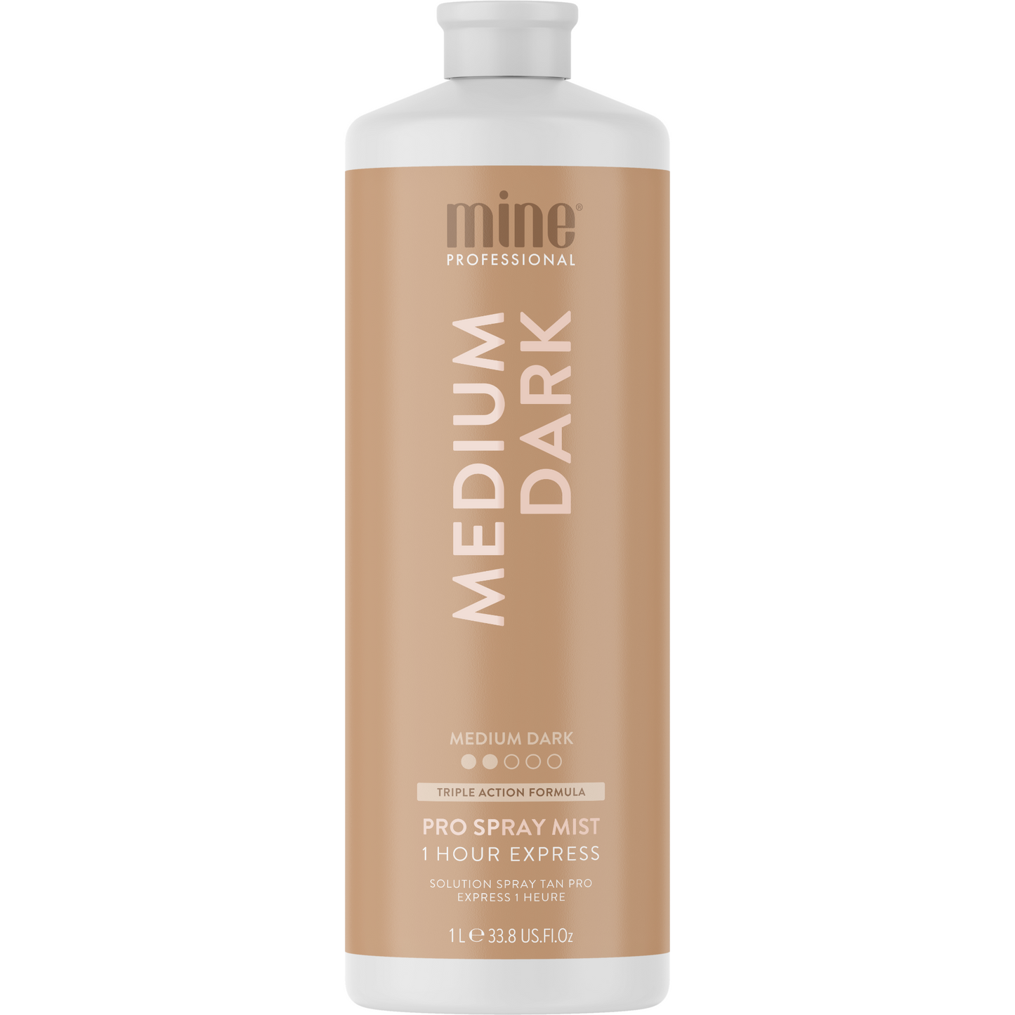 Medium Dark Pro Spray Mist 1L Professional Tan