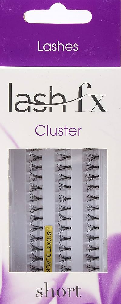 Lash fx Silky mink cluster lashes short knot free