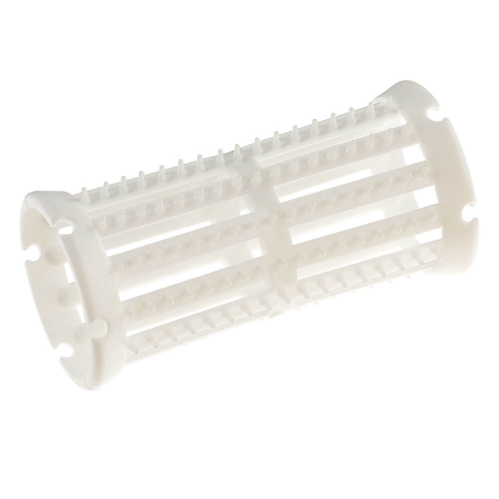 HG Plastic Rollers White 30mm