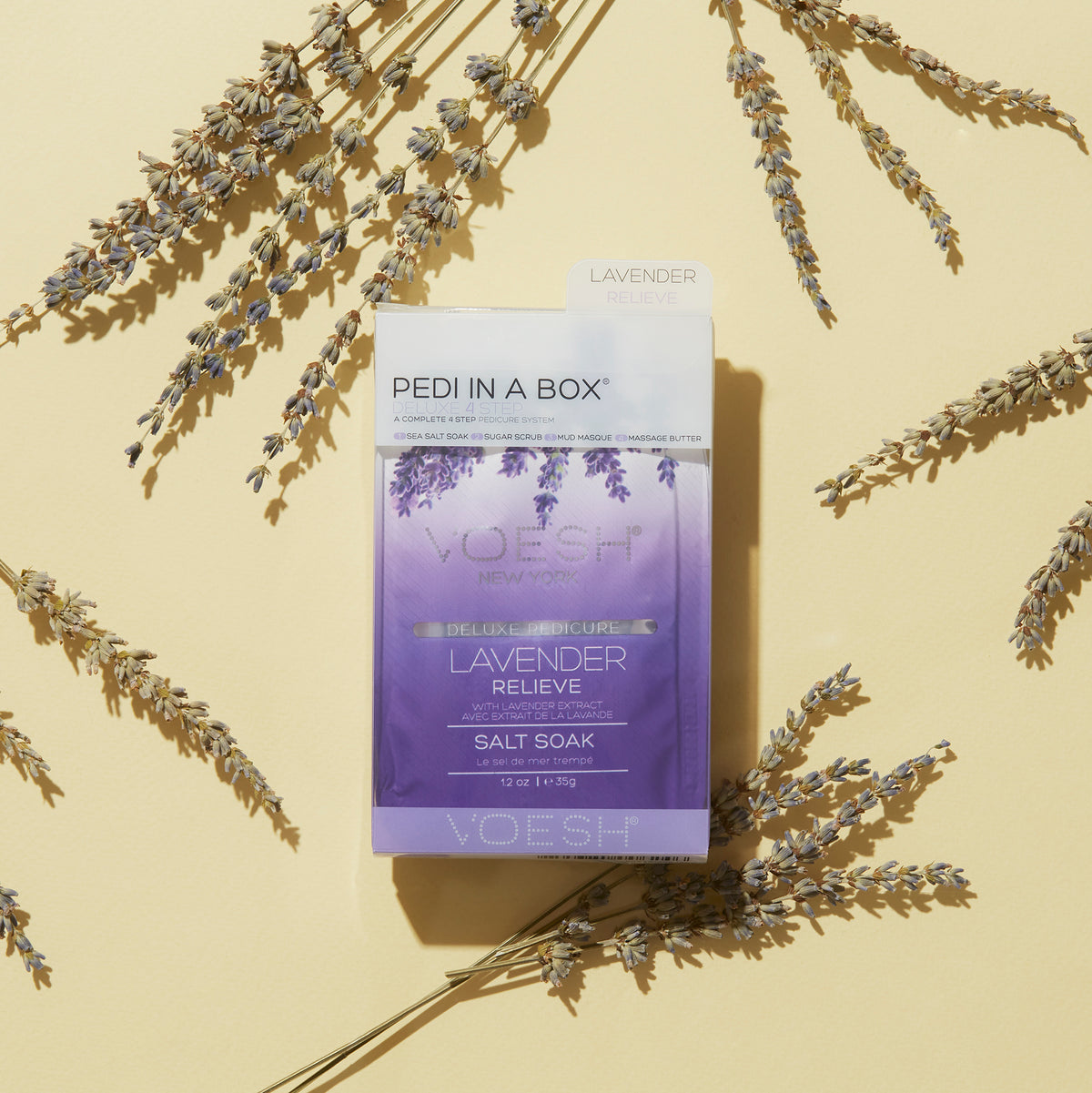Pedi in a Box (4 Step) Lavender Relieve