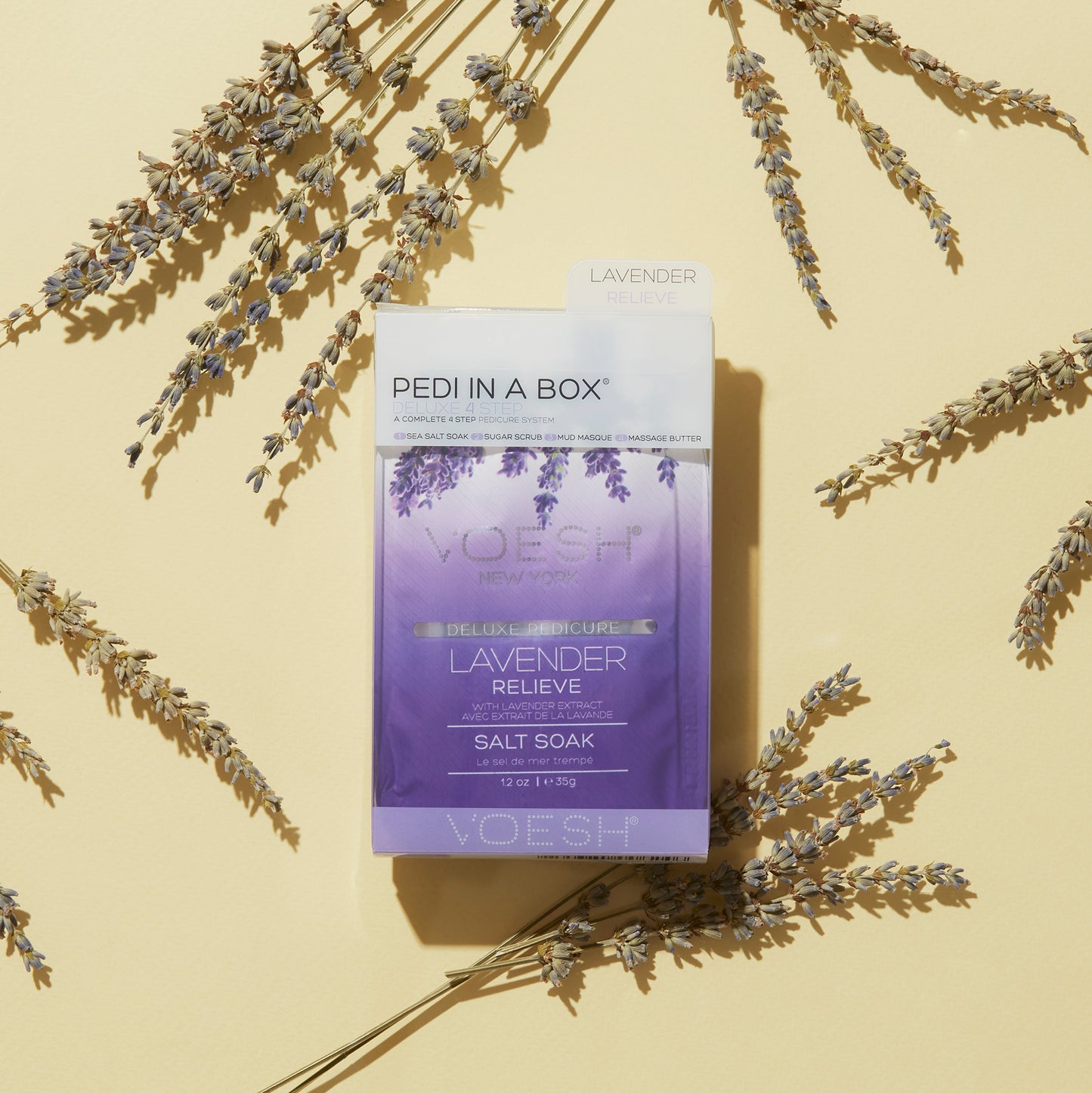 Pedi in a Box (4 Step) Lavender Relieve