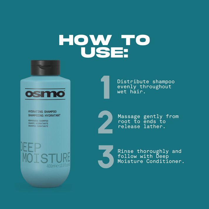 Osmo Deep Moisture Hydrating Shampoo 100ml