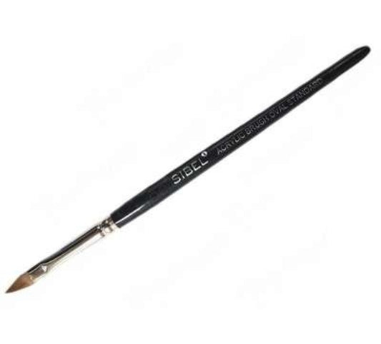 Gel brush small oval (D)