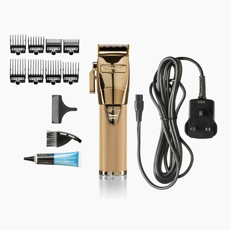 Cordless Metal Clipper-Gold (d)