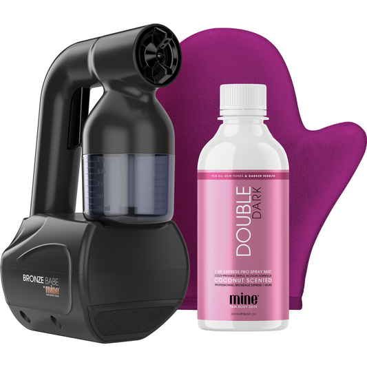 Bronze Babe Home Spray Tan Kit - Black